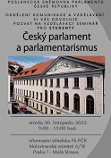 Český Parlament a parlamentarismus